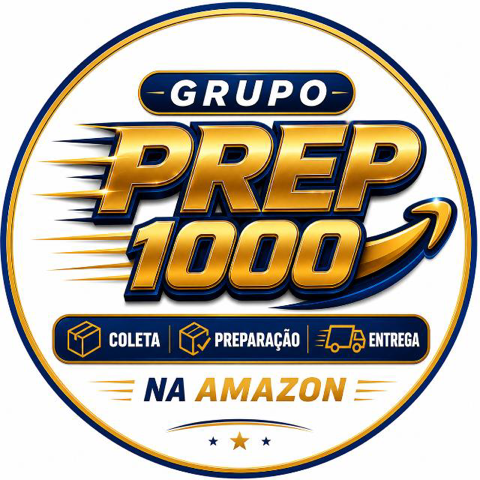 Logo Grupo Prep1000: coleta, preparação e entrega na Amazon